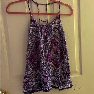 Patterned tank top